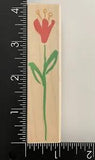Hero Arts Long Stemmed Lily Flower F2614 Wood Mounted Rubber Stamp