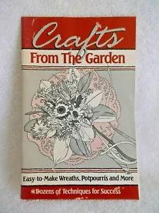 Vintage Crafts From the Garden Booklet - 1990 - Pre-Owned