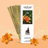 Vedic Vaani Lily Flower Fragrance Agarbatti Premium Natural Incense Sticks