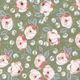 Country Rose Country Bouquet Sage  5170 14  by Lella Boutique- Moda- 1 Yard