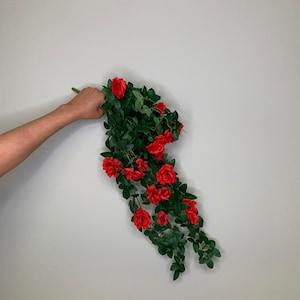 Red Rose Bushel/Pink/Wedding Centerpieces/Home Decor/Faux Flowers/Silk Flowers/Flower Bouquet/ Rose Bushels/ White Roses/ Red Roses