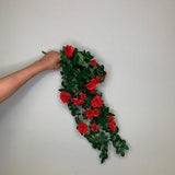 Red Rose Bushel/Pink/Wedding Centerpieces/Home Decor/Faux Flowers/Silk Flowers/Flower Bouquet/ Rose Bushels/ White Roses/ Red Roses