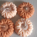 Sunflower soy candles