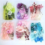 Real Pressed Dried Flower Candle Making DIY for Resin Jewelry Making Craft Decor