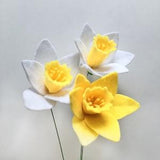 Felt Flower - Daffodil in the Colour of Your Choice
