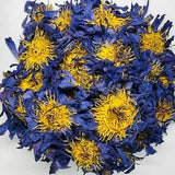 Exquisite Set of 5 Dried Lotus Flowers - Natural Beauty for Your Space