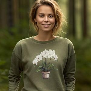Orchid, Plant, Orchid, Plant, Plant Friend, Unisex Heavy Blend? Crewneck Sweatshirt