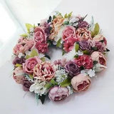 Peony FLOWer Wreath Pink Outdoor Walls Party Decor Stages
