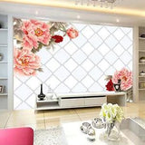3D Pink Peony Flower 50244NA Wallpaper Wall Murals Removable Wallpaper Fay