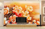 3D Peony Flower 11206NA Wallpaper Wall Mural Removable Self-adhesive Fay