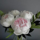 White peonies, Peonies bouquet, Peonies Gardenia, Artificial flower, Handmade, Home decor, Home decoration, Living room decor.