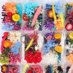 Mixed Dried Flower DIY Candle Soap Epoxy Filling Jewelry Photo Frame Arts Craft