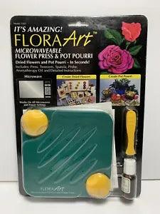 FLORA Art Microwaveable Flower Press Pot Pourri Maker Model 1900 Dried Flowers