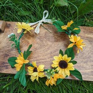 Sunflower Flower Crown
