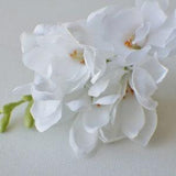 White Freesia, Artificial Flower stem, Orchids Stems, Faux Flowers, Flowers DIY Centerpieces Decorations Bridal Bouquets Wedding flowers