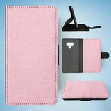 SAMSUNG GALAXY NOTE 9 FLIP CASE WALLET COVER|PINK PEONIES FLOWER ROSE PATTERN