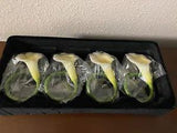 Calla Lily Napkin Ring Holders Set of 4, New, Open Box, Unboxed