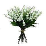 Artificial Lily of The Valley Flowers (Two Dozen a Bunch)