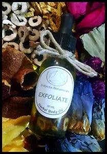 Dry Skin Oil Organic Apothecary Herbal Body Care Exfoliate Natural Aromatherapy