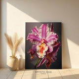Printable Orchid Wall Art - Floral Botanical Print - Orchid Painting - Orchid Illustration - Flower Wall Art Decor