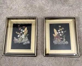 Dried Flower Shadow Box Art