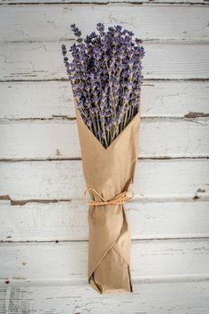 French Lavender Bundle in Kraft Paper Wrap Flower Delivery