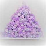 Sunflower- Light Amethyst AB Jelly-Flatback Resin Rhinestones-Non Hotfix-4mm-5mm-6mm-500/1000/3000pcs