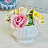 Royale Stratford Bone China Porcelain Floral Flower Collectible Bouquet, Made in England, Fine Bone China, Gift for Mom, Gifts