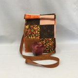 Large Lunch Bag with Removable Shoulder Strap/Patchwork Gift Bag/Fabric Picnic Bag/Storage Bag