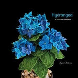 Crochet Hydrangea Flower Pattern photo tutorial - crochet pattern for Decor, Bouquets and Arrangements