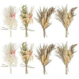 8 Set Mini Dried Flower Bouquet,Boho Floral Wedding Centerpieces for