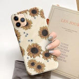 Sunflowers iPhone 12 11 Pro Max case iPhone XR case iPhone XS Max Case iPhone X Case iPhone 7 Plus iPhone 8 Plus case iPhone 6 case c134