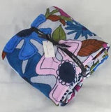 Vera Bradley Throw Blanket Bengal Lily  80" X 50"- (New with Tag)