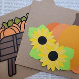 Fall Cards set , Thanksgiving Cards Set , Pumpkin Cards , Greeting Cards , Autumn Cards