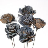 6PC Grey Sola Rose/Pink/Wedding Centerpieces/Home Decor/Faux Flowers/Silk Flowers/Flower Bouquet/Spring Wedding/Summer Wedding