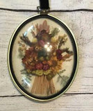 Vintage Wall Dried Flowers