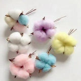 Natural Dried Artificial Flowers Plants Colorful Wedding Christmas Home Wreath