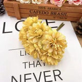 Small Headdress Flower Carnation Flower Silk Multiple colors Mori Style Material