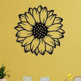 Sunflower Metal Wall Decor, Metal Flower Wall Art, Sunflower Metal Sign, Sunflower Home Decor, Livingroom Decor, Wall Art, Housewarming Gift