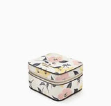 NWT Kate Spade Staci Lily Blooms Jewelry Holder Case Cream Multi $149