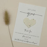 Flower Seed Wedding Favours, Let Love Grow, Seed Favours, Wedding Favour, Flower Seed Favour, Flower Favours, Eco Wedding
