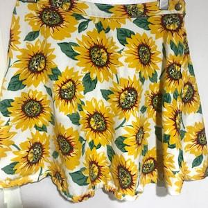 Floral medium skirt