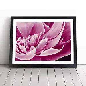 Awesome Peony Flower Framed Wall Art Poster Print Home Decor Picture Large