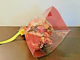 Real Air Dried 19 Pink Roses Flowers Bouquet (NEW)