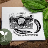 Plantable Seed Cards, Rustic Wedding Cards, Wildflower Seed Paper, Anniversary Cards for Wife, Card for Best Friend, Sustainable Gifting