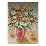 Roses Original Painting Flowers Lover Gift Art Impasto Painting 27 by 20 Canvas Wall Art by ZannaJuhnoArt.