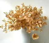 AUSTRALIAN NATIVE FLOWER BROWN GUM BUSH DRIED FLOWERS ARTIFICIAL SILK WEDDING
