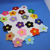 Set of  20pcs  100pcs  mitiple colors  bulk lot  multi colors  sun flower  sunflower  iron  on patch    5cm 2inch