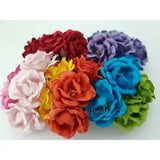 2"(5cm) Peony Mixed Rainbow Handmade Paper Flower Wedding Scrapbook 427/R43