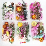Mixed Dried Flower Plants DIY Aromatherapy Candle Epoxy Filling Making Accessory